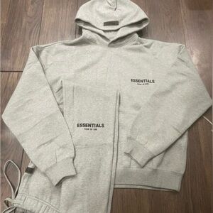 Essentials Light Gray Hoodie